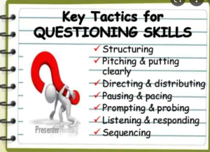 Questioning skill for relationship