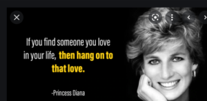 Motivational quote by Lady diana
