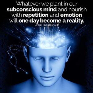 Sub conscious mind reality